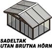 Sadeltak utan brutna hörn